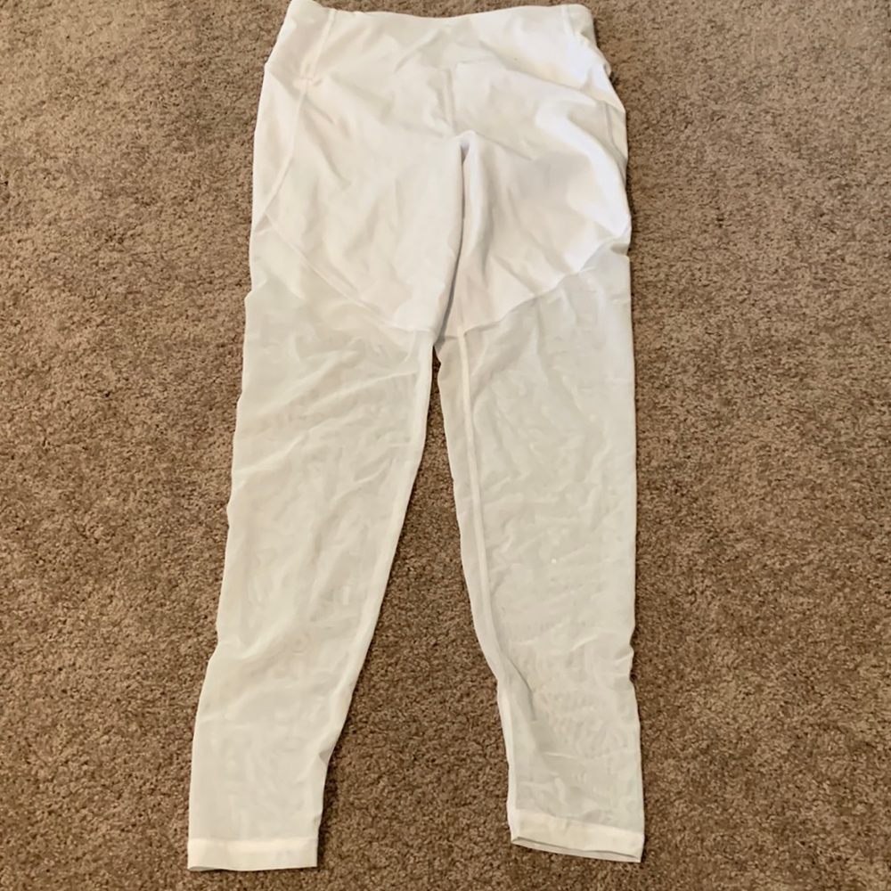 Victoria secret sport white medium mesh leggings